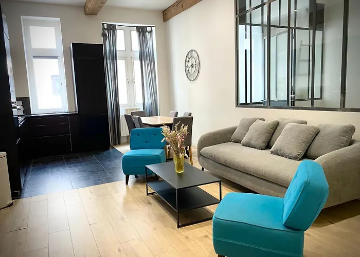 Hyper Centre : Appartement Deco Atelier Ou Studio Mezzanine